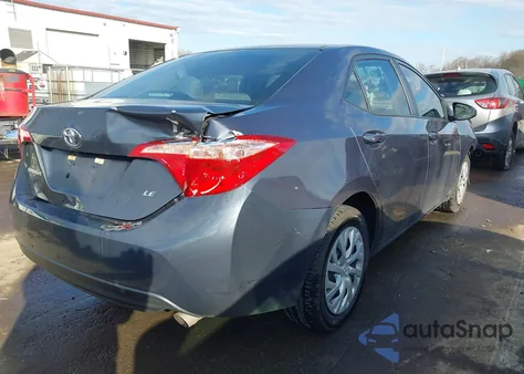 2017 Toyota Corolla Le из США, поврежденный, VIN 5YFBURHE6HP690534